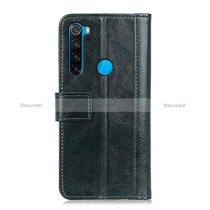 Leather Case Stands Flip Cover Holder M04L for Xiaomi Redmi Note 8 (2021)