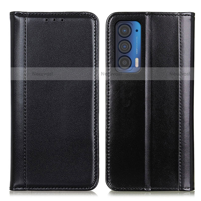 Leather Case Stands Flip Cover Holder M05L for Motorola Moto Edge (2021) 5G