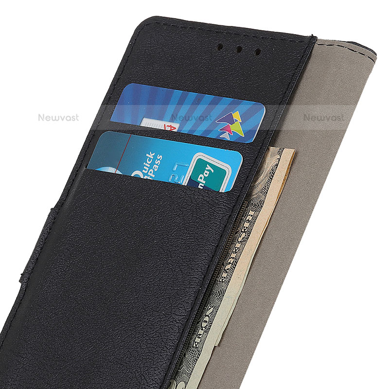 Leather Case Stands Flip Cover Holder M05L for Nothing Phone 1