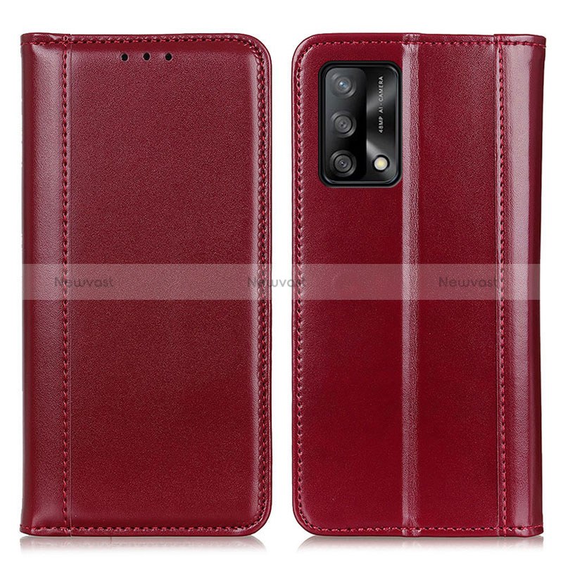 Leather Case Stands Flip Cover Holder M05L for Oppo A95 4G