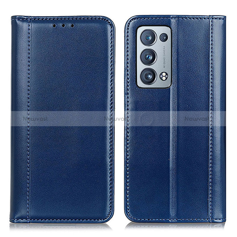 Leather Case Stands Flip Cover Holder M05L for Oppo Reno6 Pro 5G