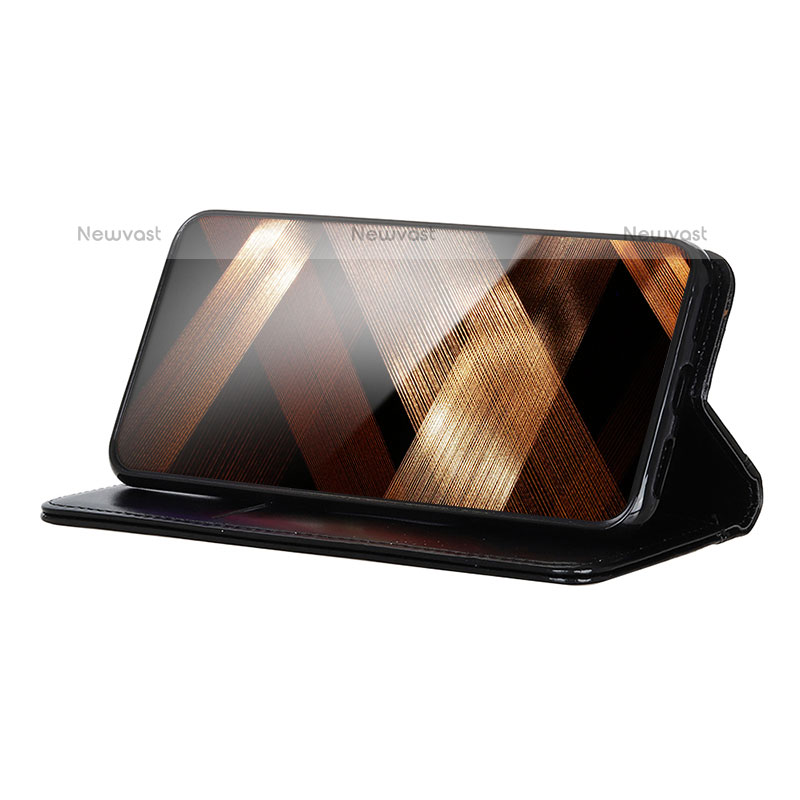 Leather Case Stands Flip Cover Holder M05L for Samsung Galaxy Quantum2 5G