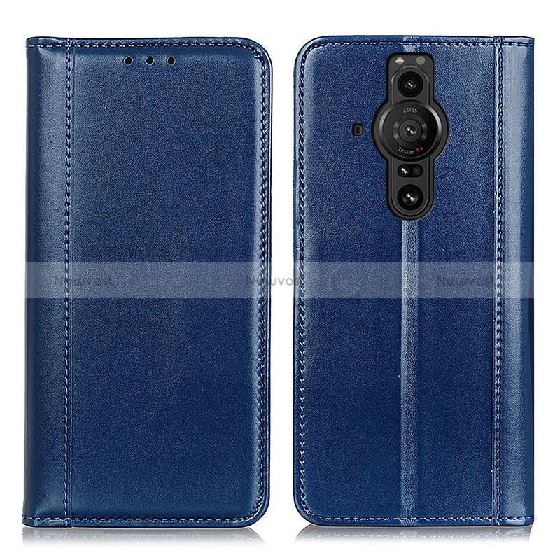 Leather Case Stands Flip Cover Holder M05L for Sony Xperia PRO-I
