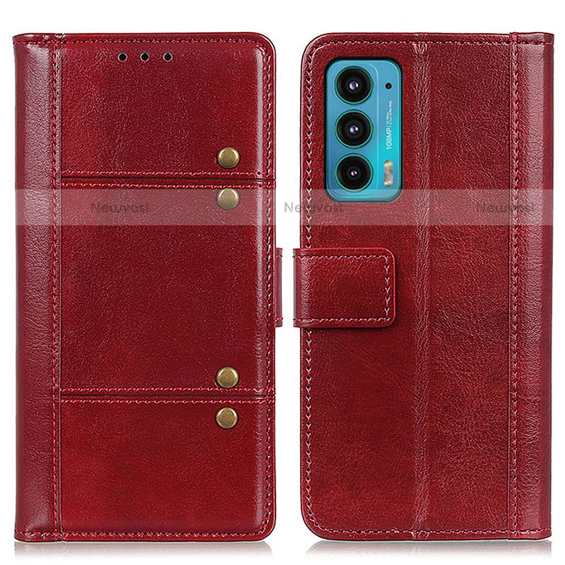 Leather Case Stands Flip Cover Holder M06L for Motorola Moto Edge 20 5G