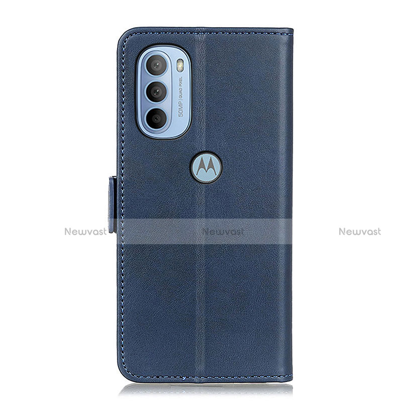 Leather Case Stands Flip Cover Holder M06L for Motorola Moto G41