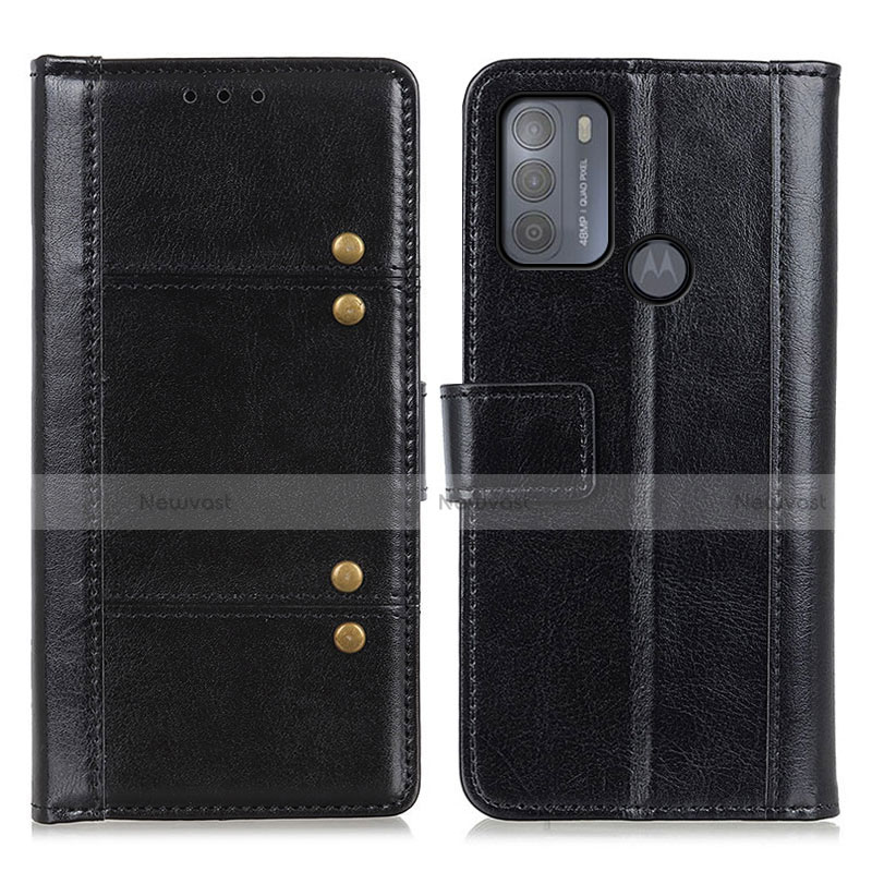 Leather Case Stands Flip Cover Holder M06L for Motorola Moto G50