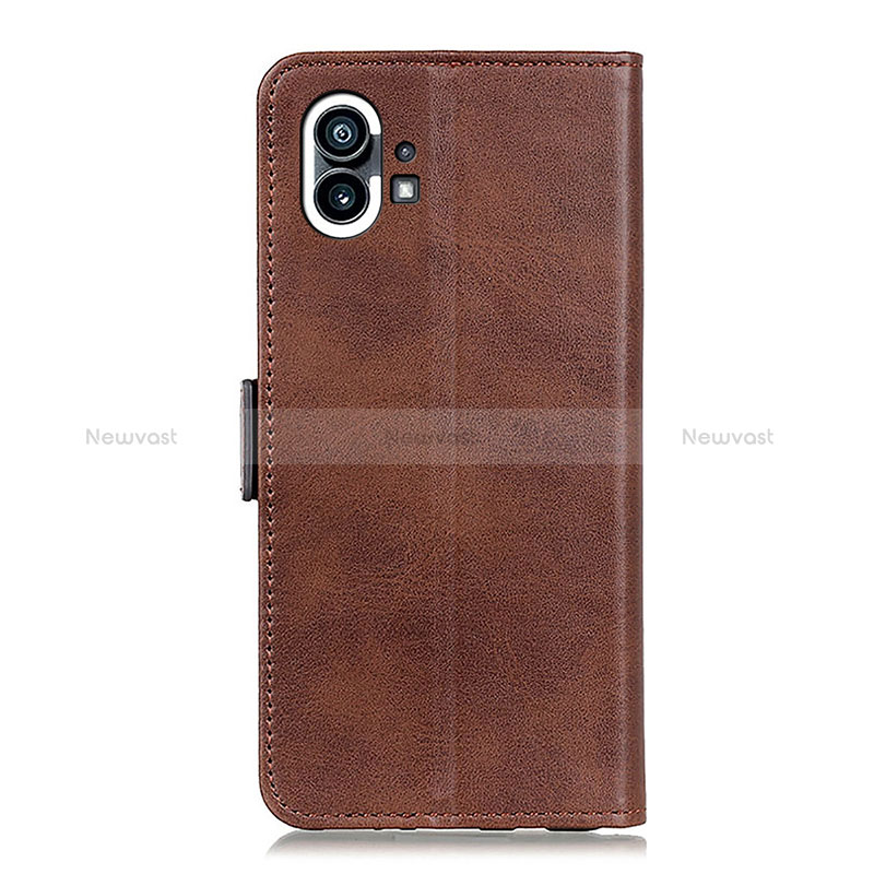 Leather Case Stands Flip Cover Holder M06L for Nothing Phone 1