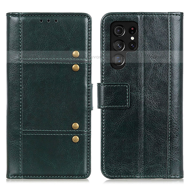 Leather Case Stands Flip Cover Holder M06L for Samsung Galaxy S21 Ultra 5G