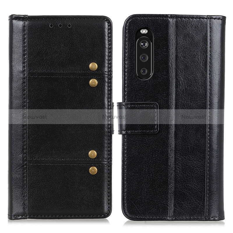 Leather Case Stands Flip Cover Holder M06L for Sony Xperia 10 III