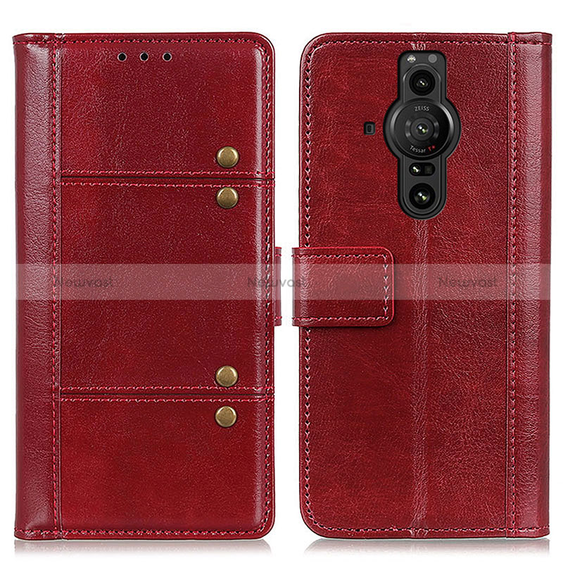 Leather Case Stands Flip Cover Holder M06L for Sony Xperia PRO-I