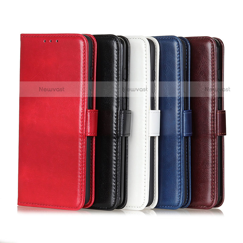 Leather Case Stands Flip Cover Holder M07L for Motorola Moto E20