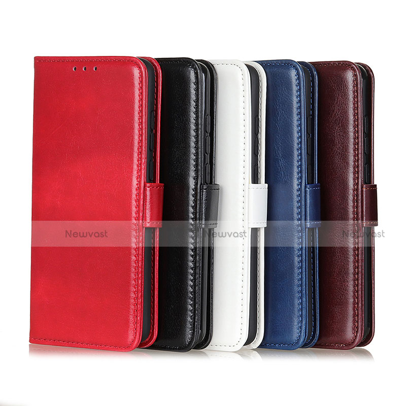 Leather Case Stands Flip Cover Holder M07L for Motorola Moto G32