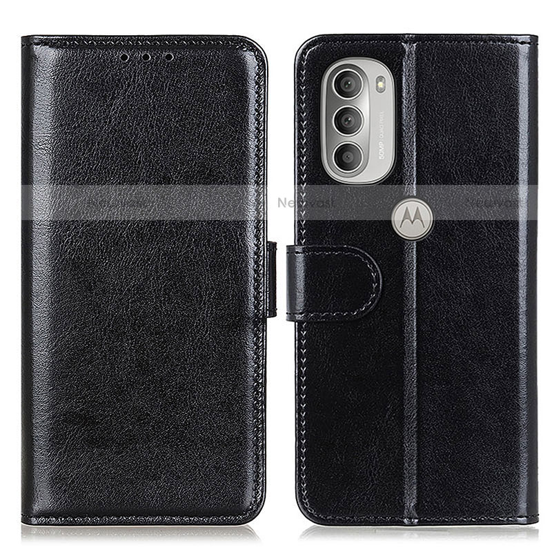 Leather Case Stands Flip Cover Holder M07L for Motorola Moto G51 5G