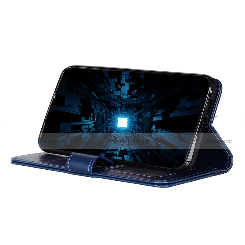 Leather Case Stands Flip Cover Holder M07L for Motorola MOTO G52