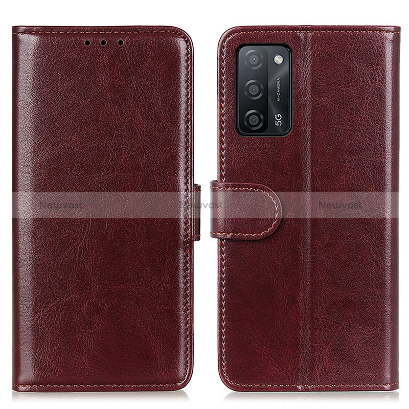 Leather Case Stands Flip Cover Holder M07L for Oppo A53s 5G