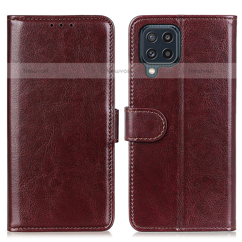 Leather Case Stands Flip Cover Holder M07L for Samsung Galaxy M32 4G