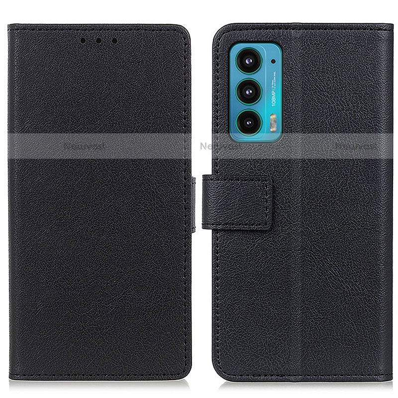 Leather Case Stands Flip Cover Holder M08L for Motorola Moto Edge 20 5G