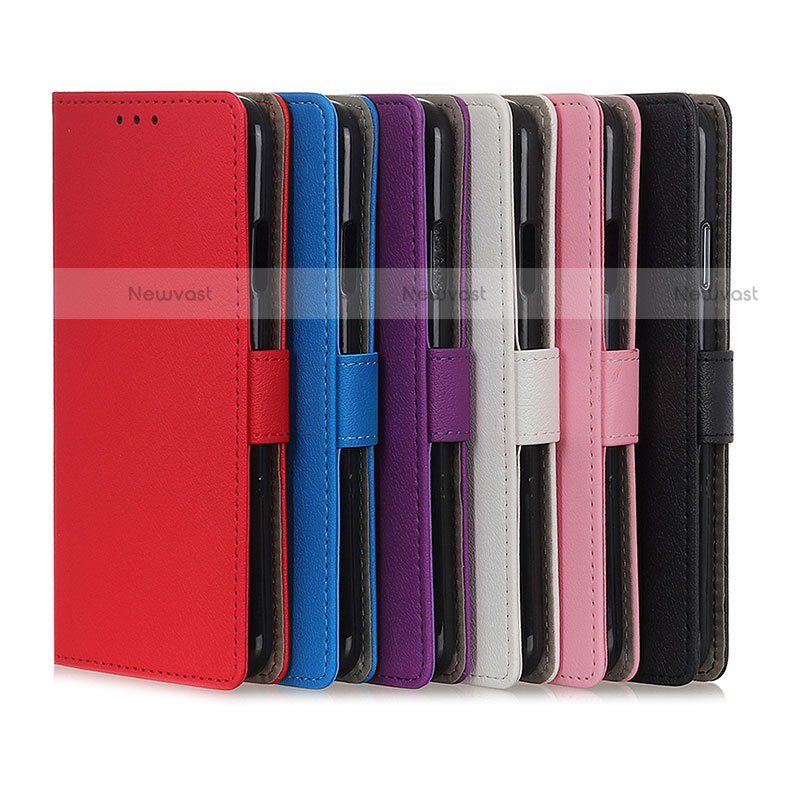 Leather Case Stands Flip Cover Holder M08L for Motorola Moto Edge 20 5G