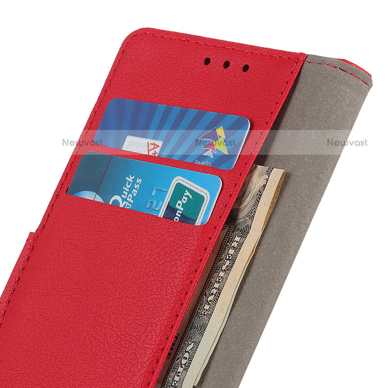 Leather Case Stands Flip Cover Holder M08L for Motorola Moto Edge Plus (2022) 5G