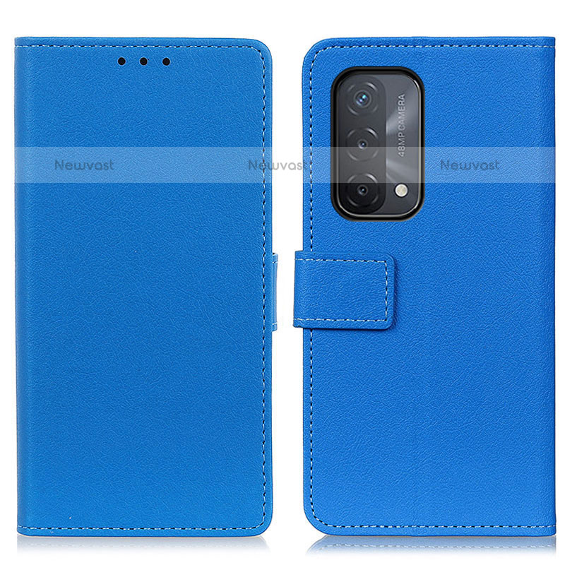 Leather Case Stands Flip Cover Holder M08L for OnePlus Nord N200 5G