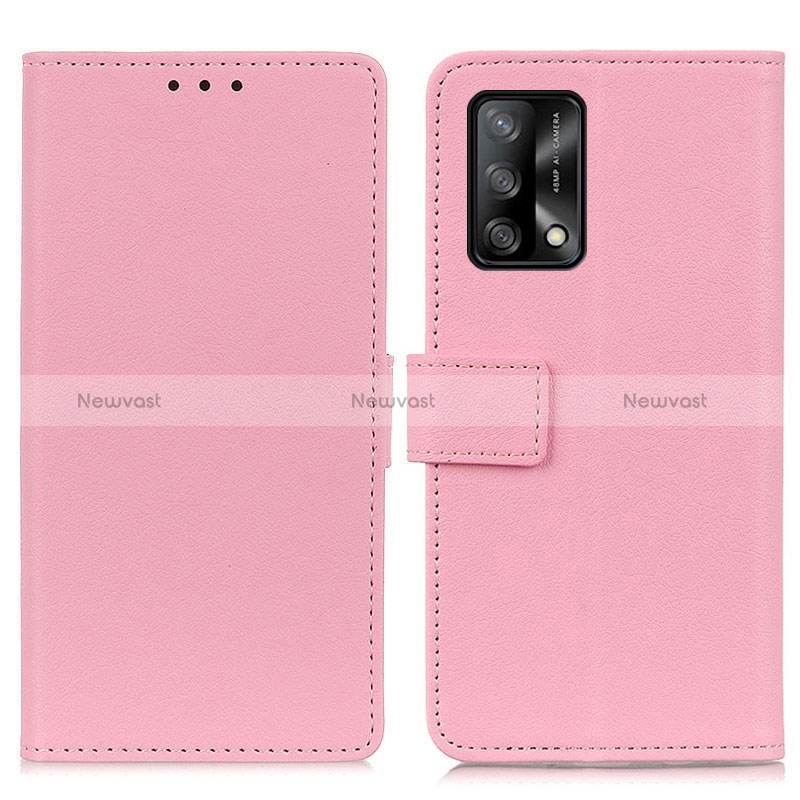 Leather Case Stands Flip Cover Holder M08L for Oppo A95 4G