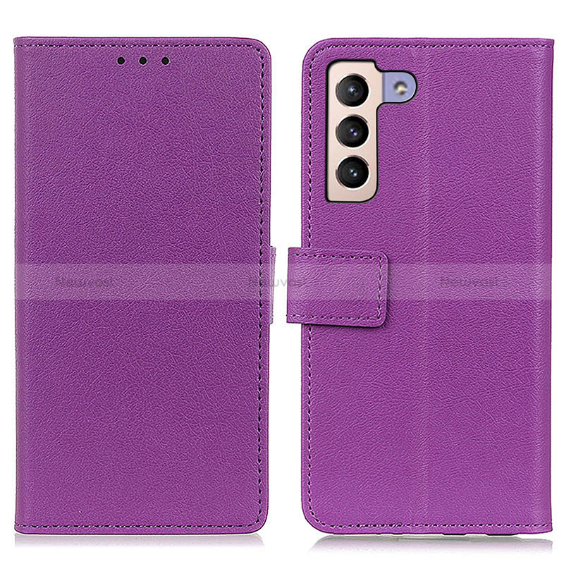 Leather Case Stands Flip Cover Holder M08L for Samsung Galaxy S22 Plus 5G