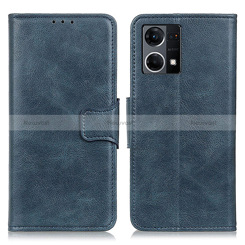 Leather Case Stands Flip Cover Holder M09L for Oppo Reno7 4G