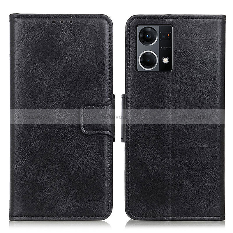 Leather Case Stands Flip Cover Holder M09L for Oppo Reno8 4G