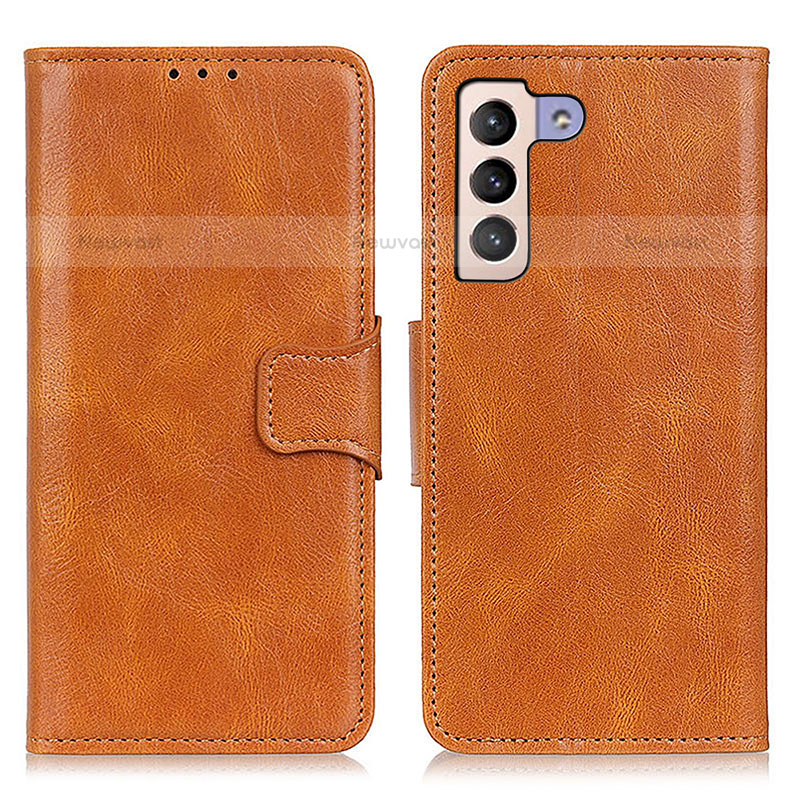 Leather Case Stands Flip Cover Holder M09L for Samsung Galaxy S21 5G