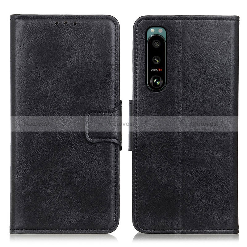Leather Case Stands Flip Cover Holder M09L for Sony Xperia 5 III