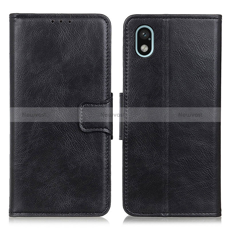 Leather Case Stands Flip Cover Holder M09L for Sony Xperia Ace III
