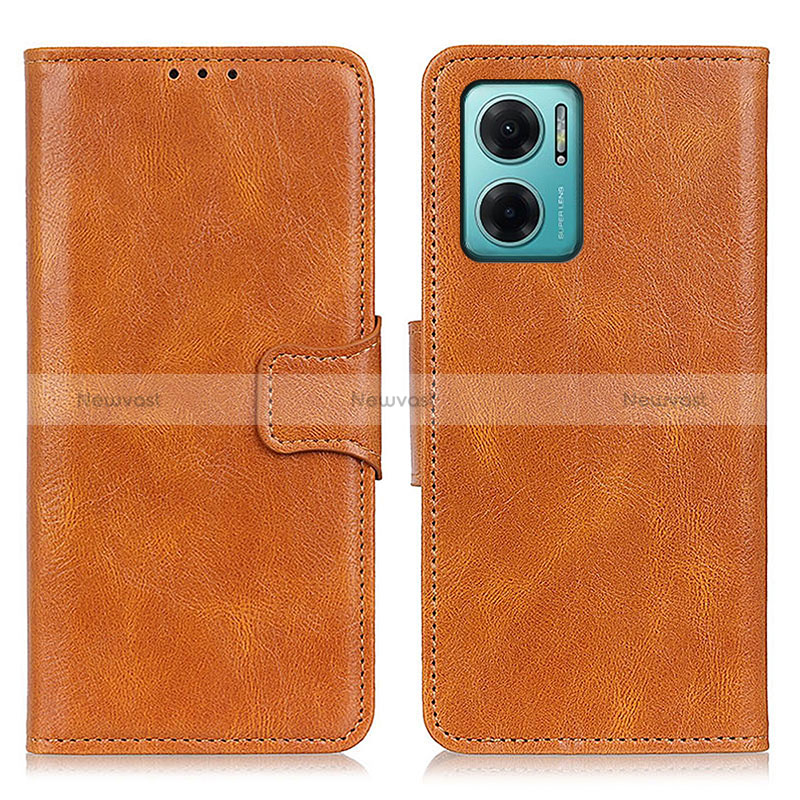 Leather Case Stands Flip Cover Holder M09L for Xiaomi Redmi 10 Prime Plus 5G