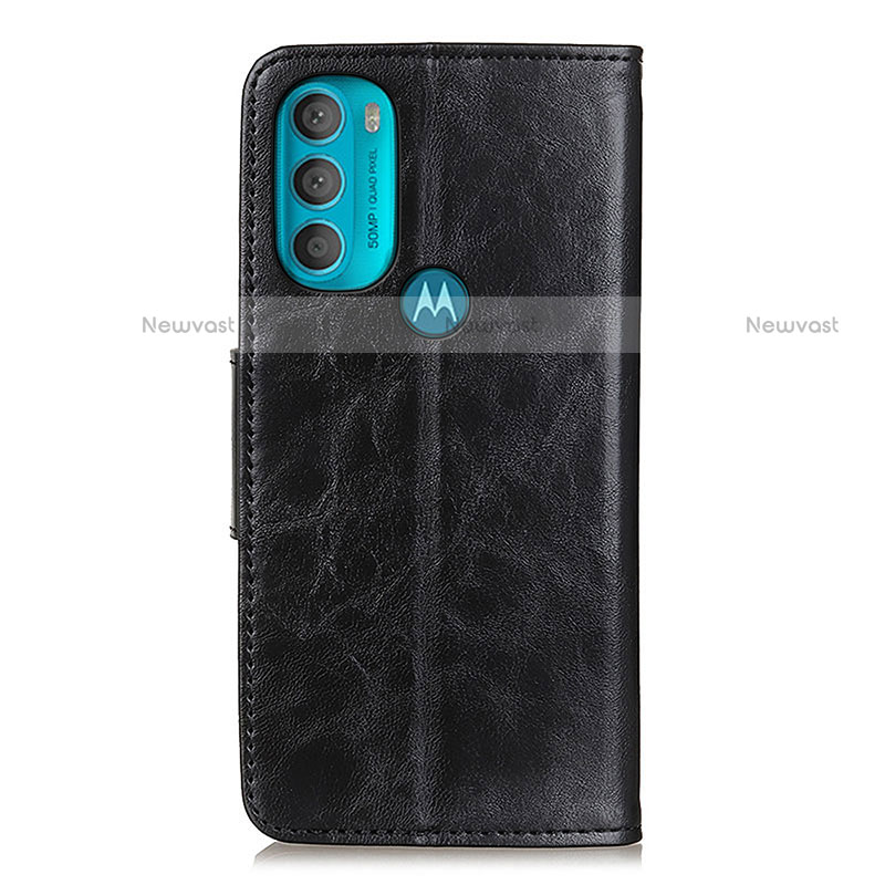 Leather Case Stands Flip Cover Holder M10L for Motorola Moto G71 5G