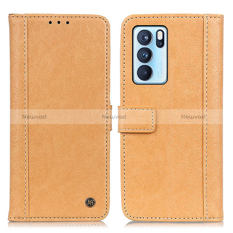 Leather Case Stands Flip Cover Holder M10L for Oppo Reno6 Pro 5G India