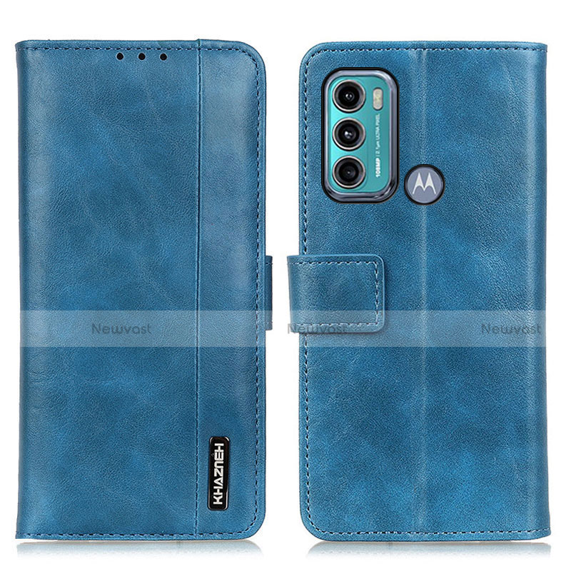Leather Case Stands Flip Cover Holder M11L for Motorola Moto G60