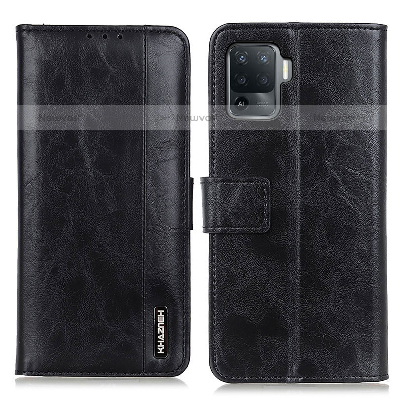 Leather Case Stands Flip Cover Holder M11L for Oppo A94 4G