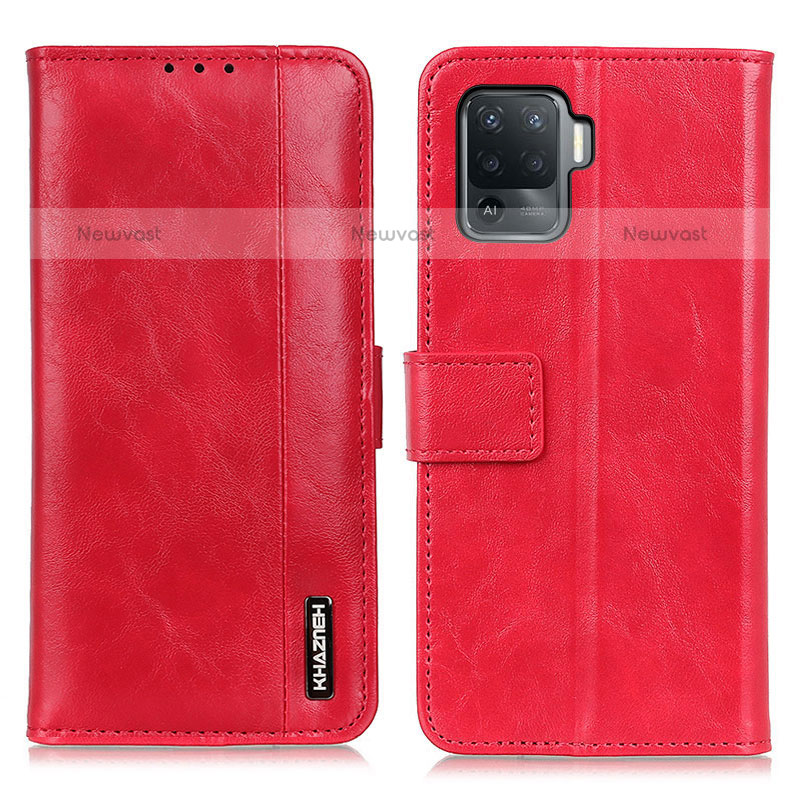 Leather Case Stands Flip Cover Holder M11L for Oppo A94 4G