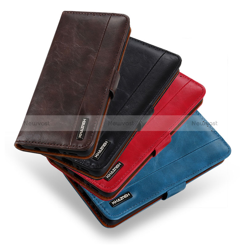 Leather Case Stands Flip Cover Holder M11L for Xiaomi Redmi Note 8 (2021)