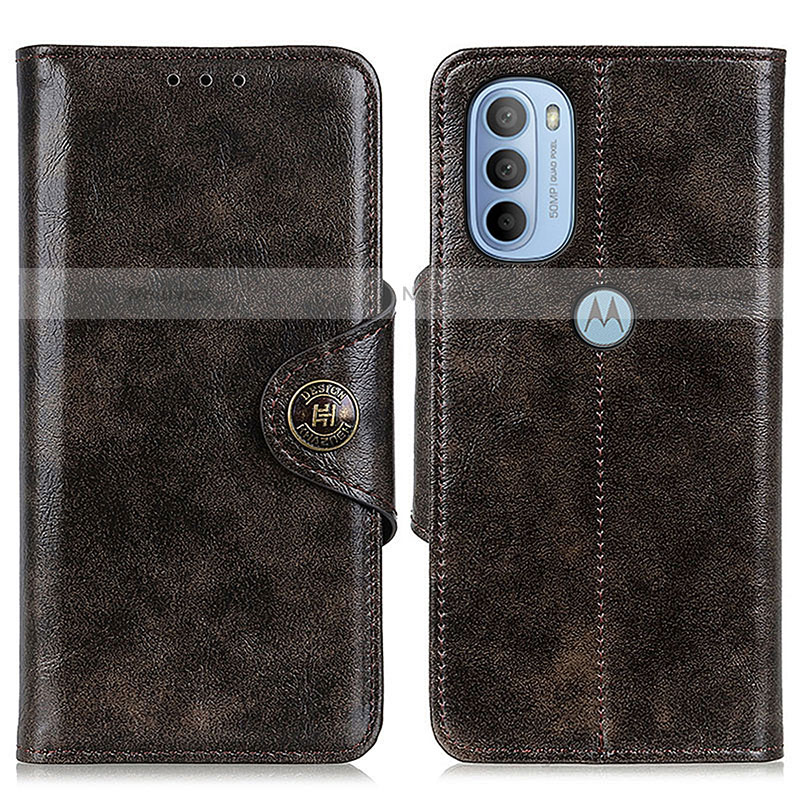 Leather Case Stands Flip Cover Holder M12L for Motorola Moto G31