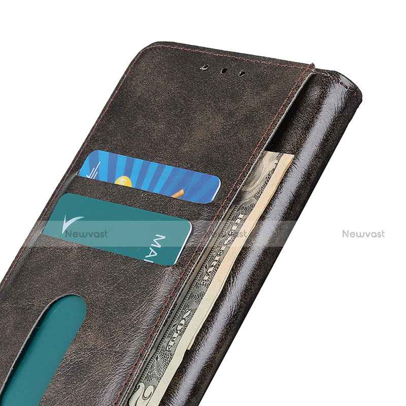 Leather Case Stands Flip Cover Holder M12L for Motorola Moto G40 Fusion