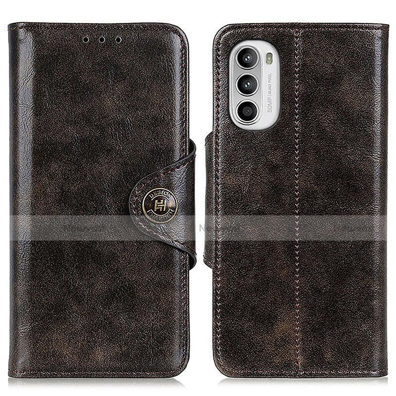 Leather Case Stands Flip Cover Holder M12L for Motorola Moto G82 5G