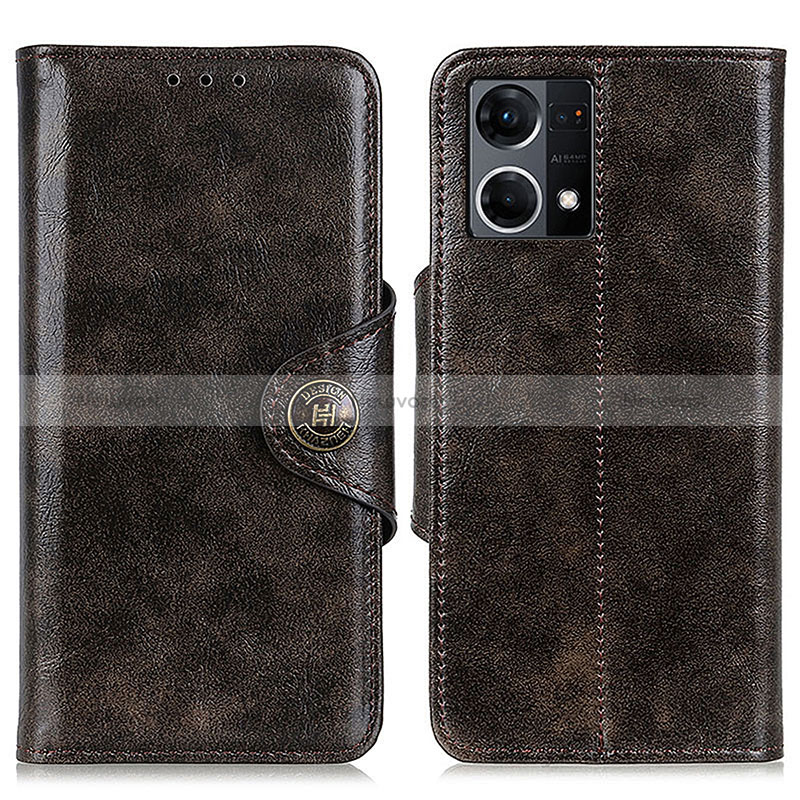 Leather Case Stands Flip Cover Holder M12L for Oppo Reno8 4G