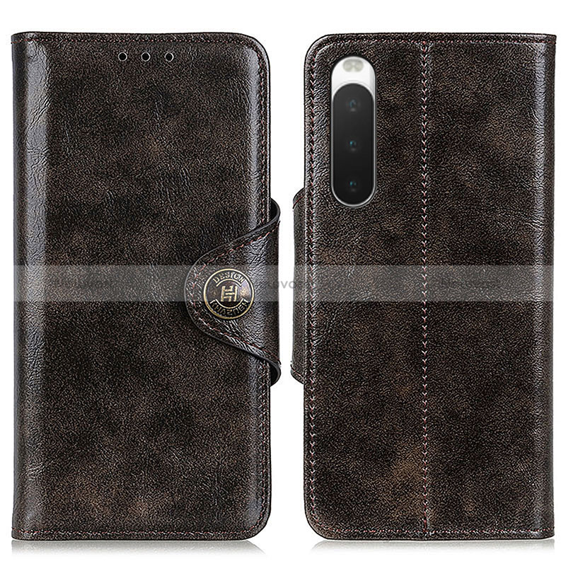 Leather Case Stands Flip Cover Holder M12L for Sony Xperia 10 IV