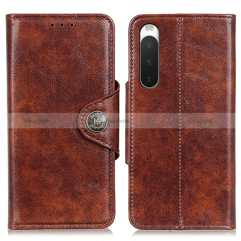 Leather Case Stands Flip Cover Holder M12L for Sony Xperia 10 IV
