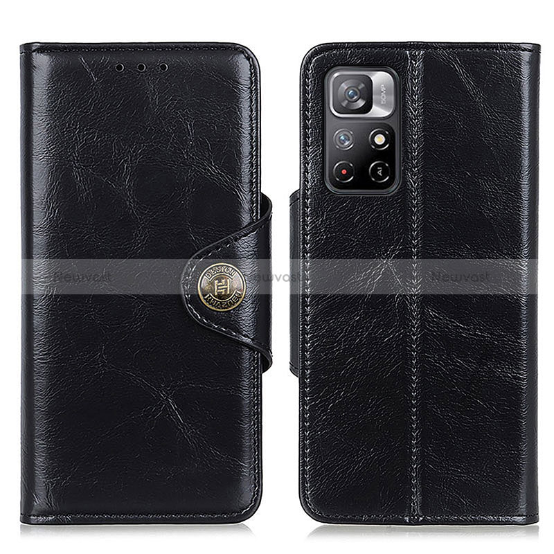 Leather Case Stands Flip Cover Holder M12L for Xiaomi Redmi Note 11S 5G