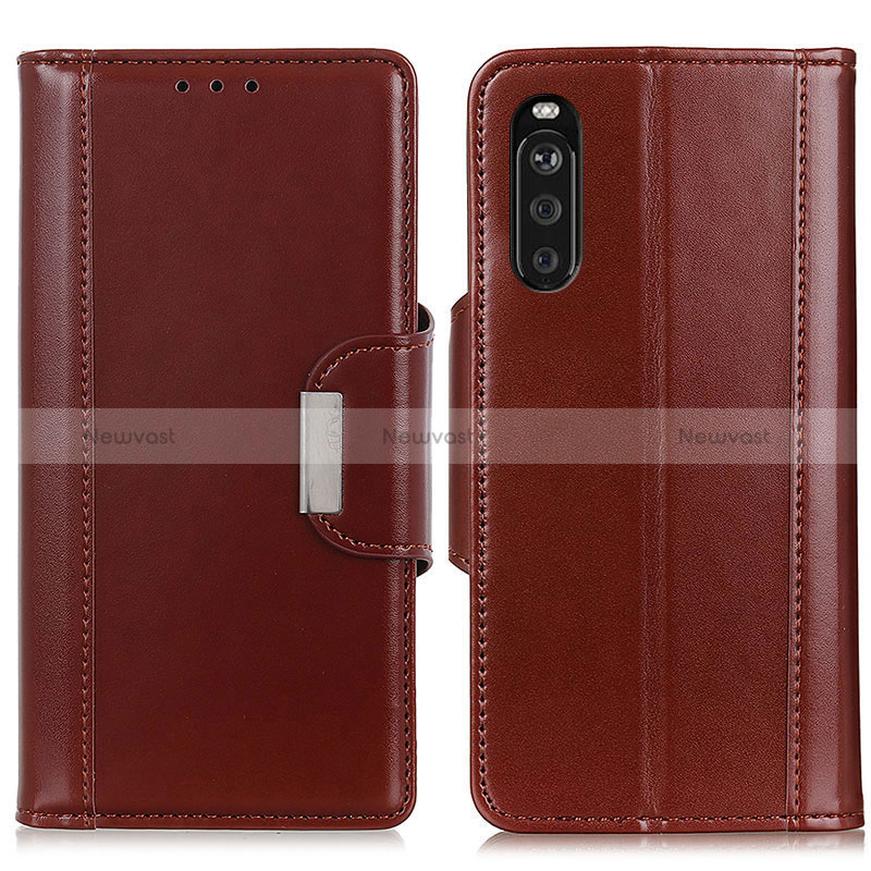 Leather Case Stands Flip Cover Holder M13L for Sony Xperia 10 III