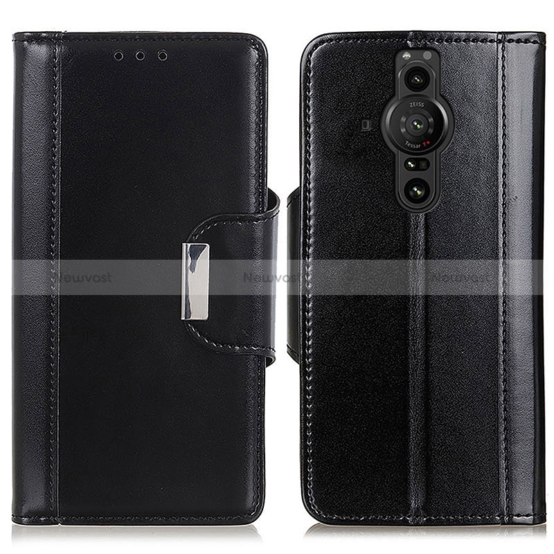 Leather Case Stands Flip Cover Holder M13L for Sony Xperia PRO-I