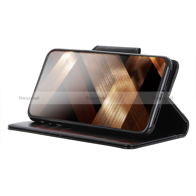 Leather Case Stands Flip Cover Holder M13L for Xiaomi Redmi 10 (2022)