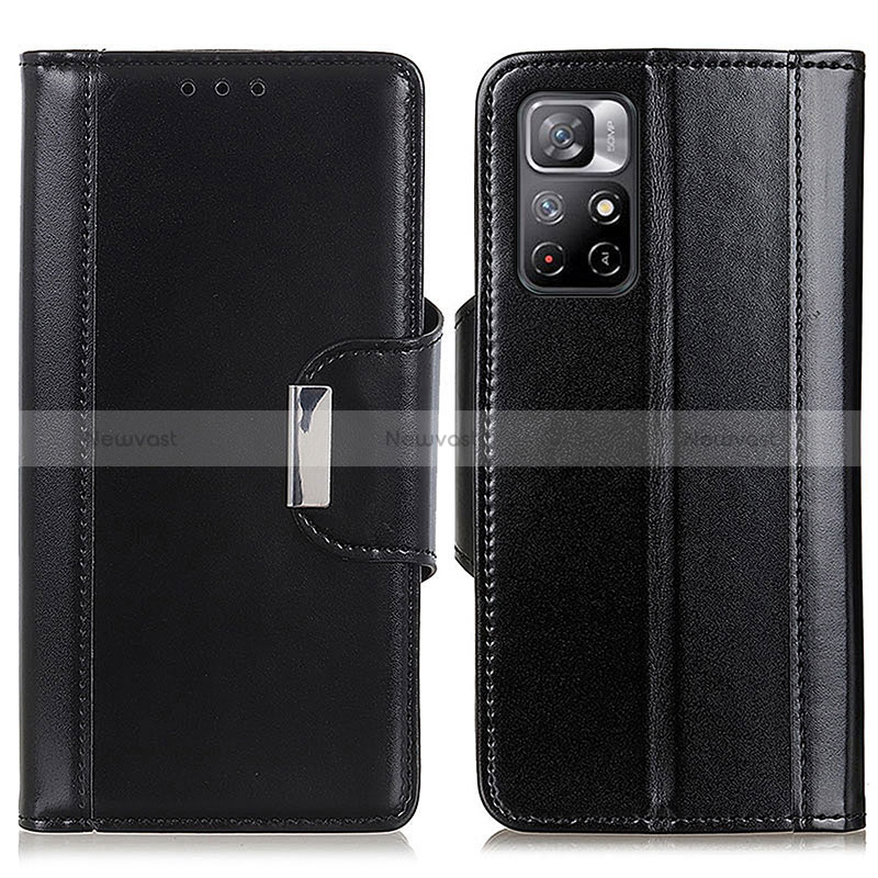 Leather Case Stands Flip Cover Holder M13L for Xiaomi Redmi Note 11S 5G
