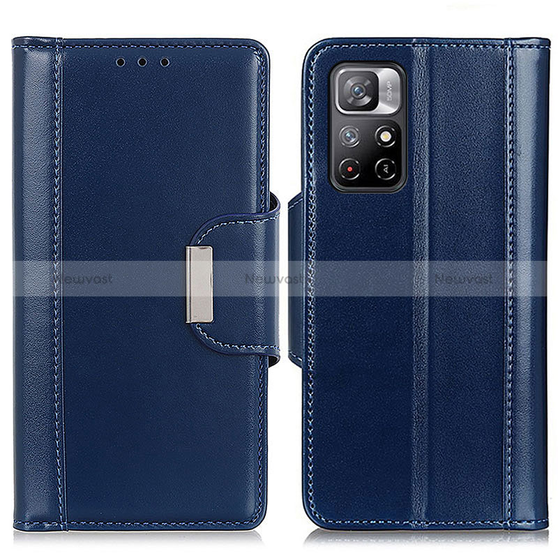 Leather Case Stands Flip Cover Holder M13L for Xiaomi Redmi Note 11S 5G